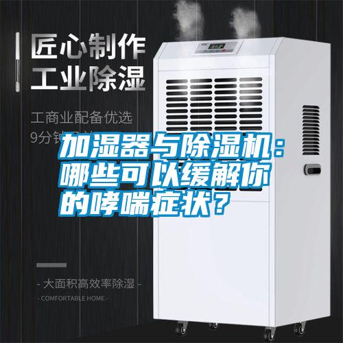 加濕器與除濕機：哪些可以緩解你的哮喘癥狀？