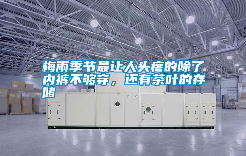 梅雨季節(jié)最讓人頭疼的除了內(nèi)褲不夠穿，還有茶葉的存儲
