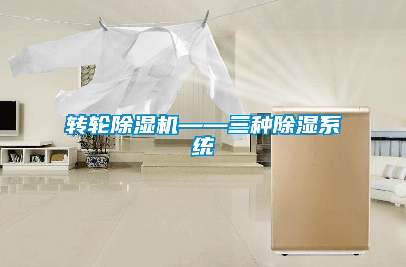 轉(zhuǎn)輪除濕機——三種除濕系統(tǒng)