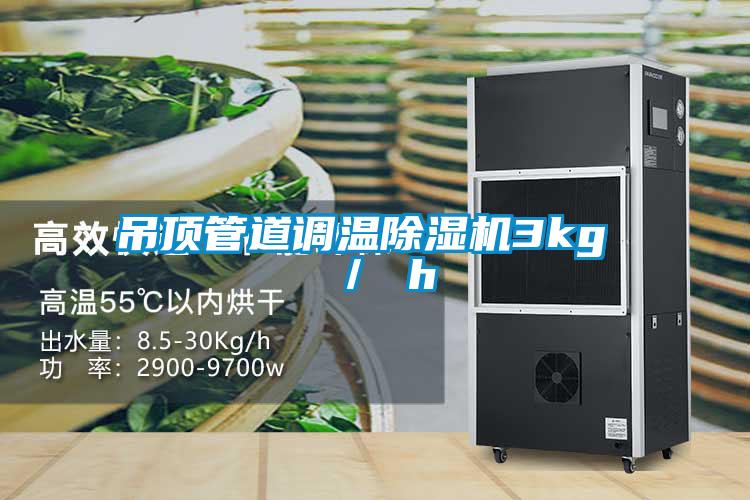 吊頂管道調(diào)溫除濕機3kg / h