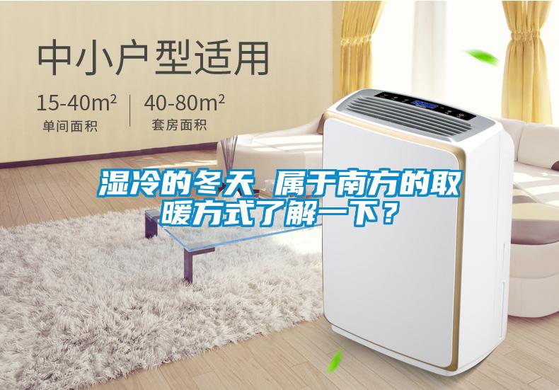 濕冷的冬天 屬于南方的取暖方式了解一下?