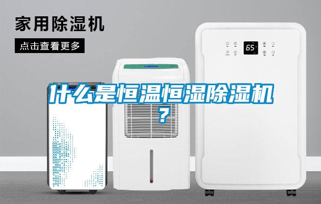 什么是恒溫恒濕除濕機(jī)？