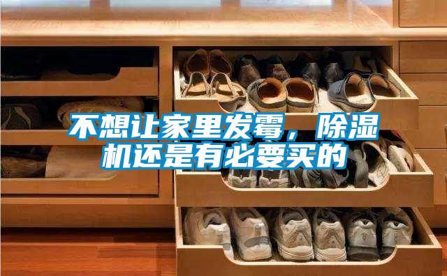 不想讓家里發(fā)霉，除濕機還是有必要買的