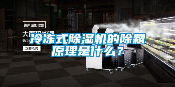 冷凍式除濕機的除霜原理是什么？