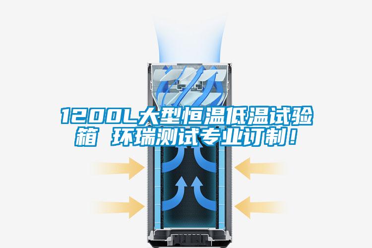 1200L大型恒溫低溫試驗箱 環瑞測試專業訂制！