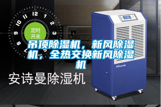 吊頂除濕機，新風除濕機，全熱交換新風除濕機
