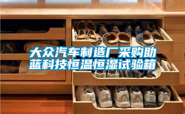 大眾汽車(chē)制造廠采購(gòu)助藍(lán)科技恒溫恒濕試驗(yàn)箱