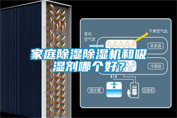 家庭除濕除濕機和吸濕劑哪個好？