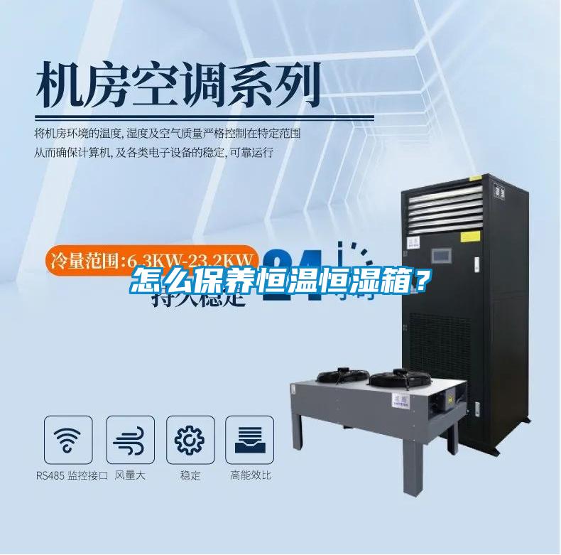 怎么保養(yǎng)恒溫恒濕箱?