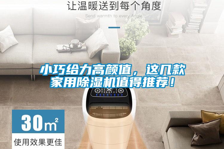 小巧給力高顏值，這幾款家用除濕機值得推薦！