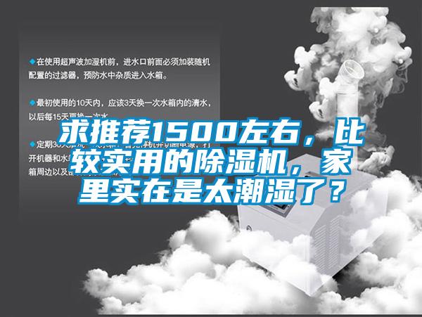 求推薦1500左右,比較實用的除濕機,家里實在是太潮濕了?