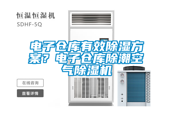 電子倉庫有效除濕方案?電子倉庫除潮空氣除濕機