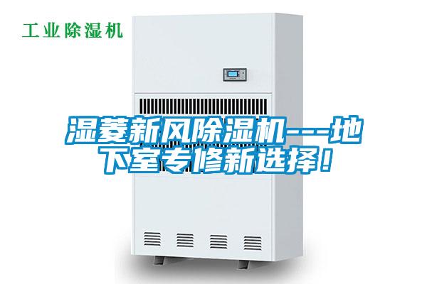 濕菱新風除濕機---地下室專修新選擇!