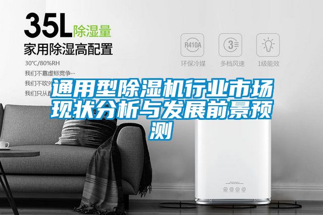 通用型除濕機行業市場現狀分析與發展前景預測